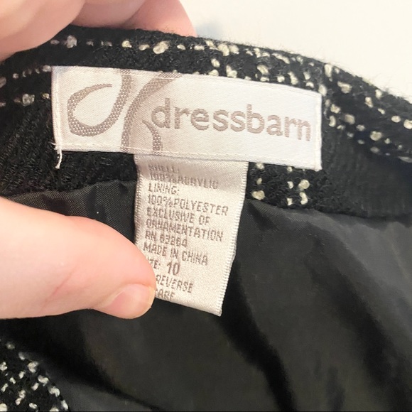 Dress Barn Black and White Plaid Skirt - Picture 4 of 4